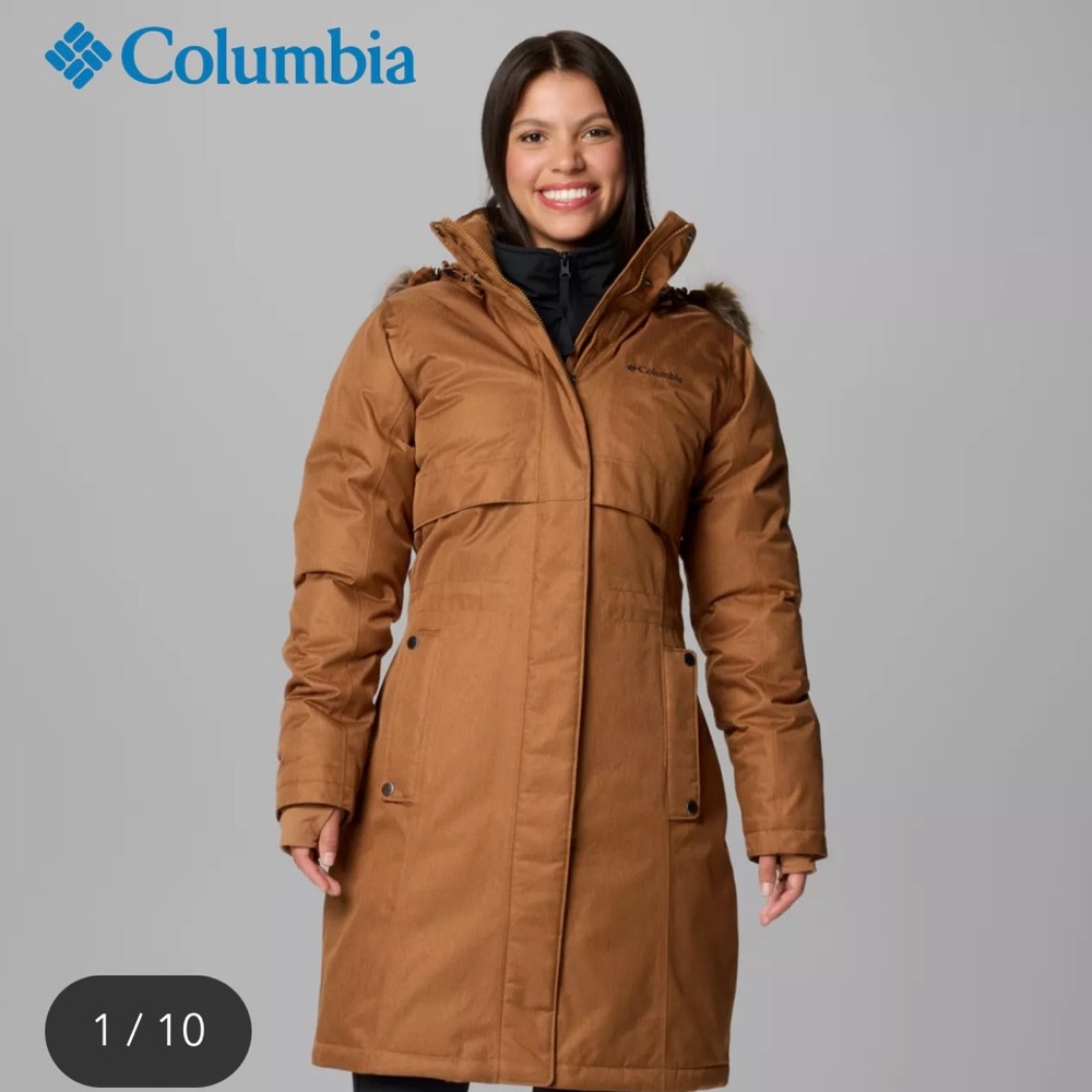 Columbia Women's Tan Ski Jacket